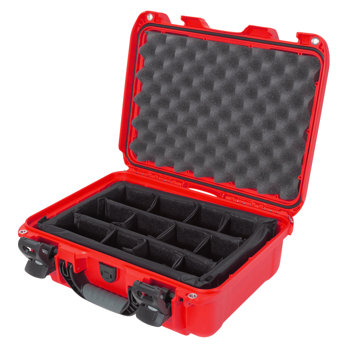 Nanuk 920 Hard Case with Padded Dividers, Red