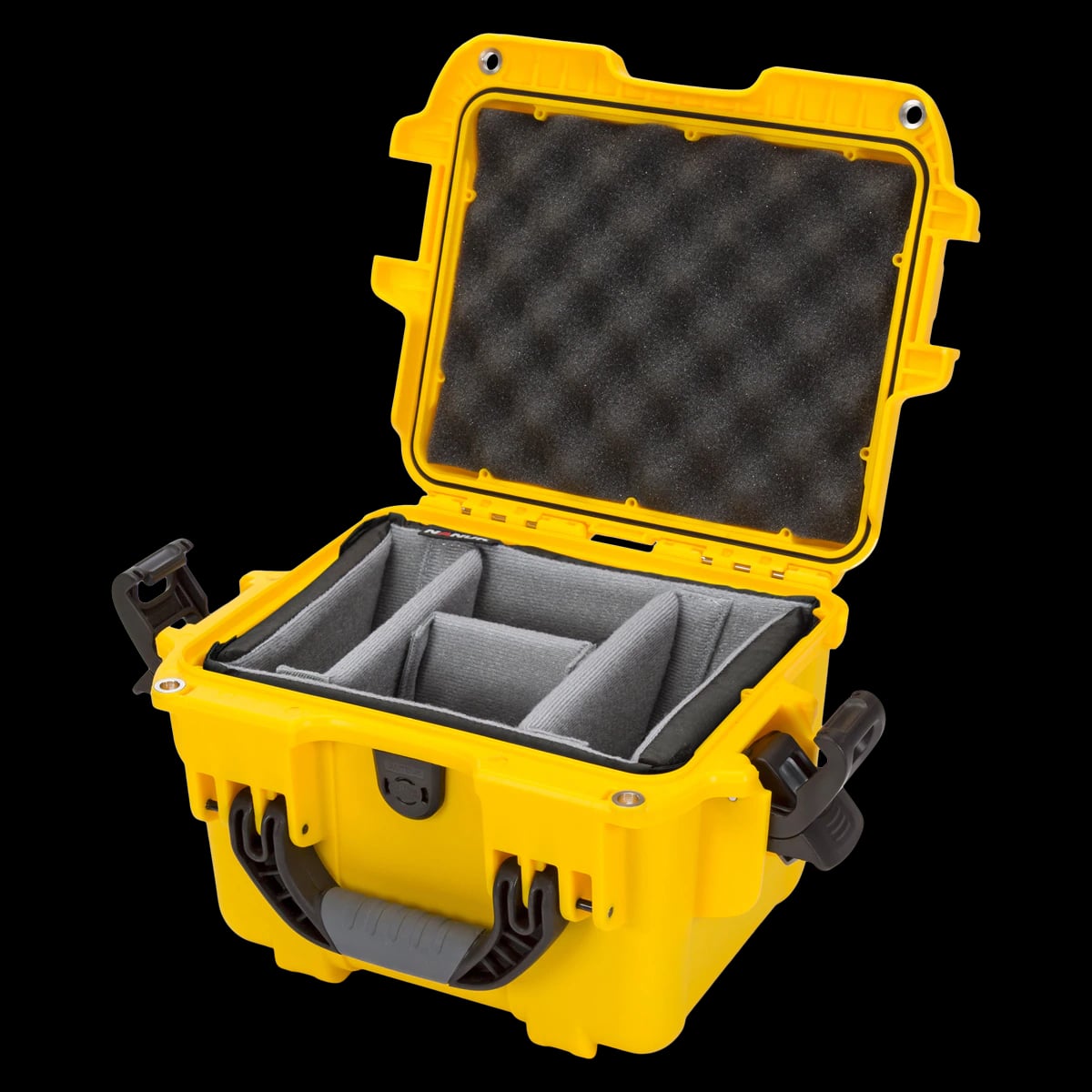 Nanuk 908 Waterproof Hard Case with Padded Dividers, Yellow