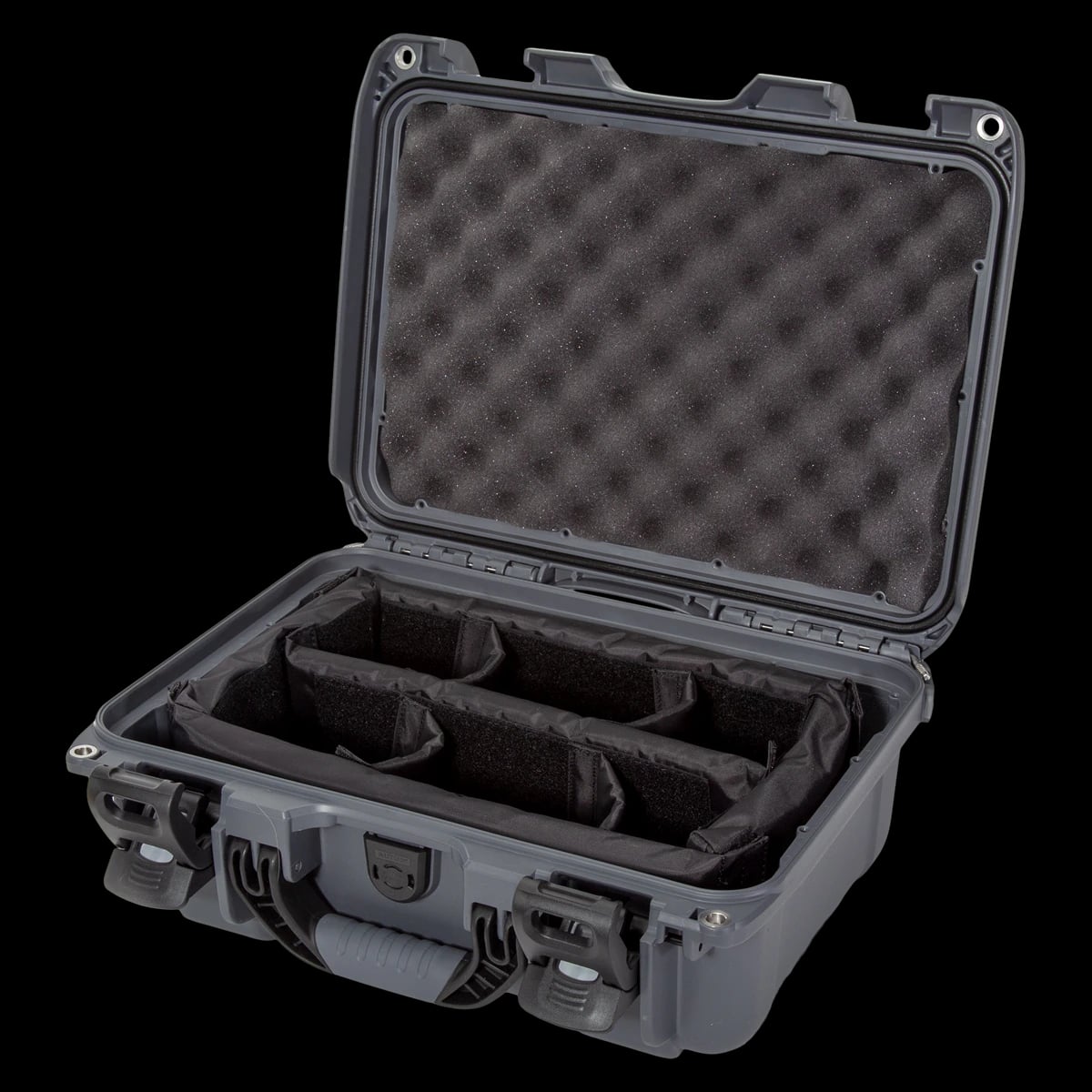 Nanuk 915 Equipment Case with Padded Dividers, Graphite