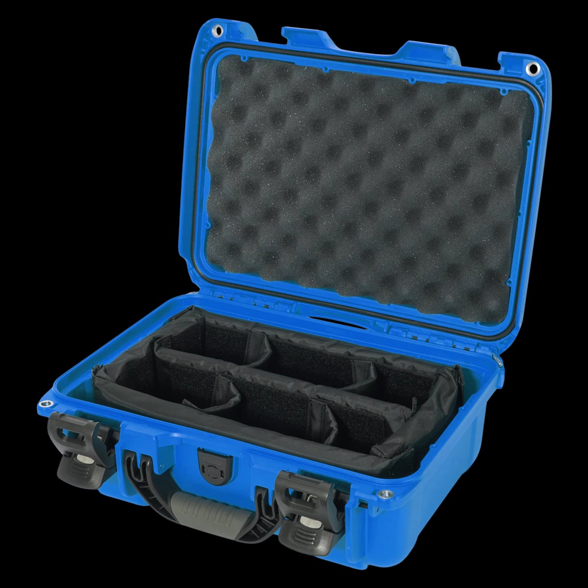 Nanuk 915 Waterproof Hard Case with Padded Dividers, Blue