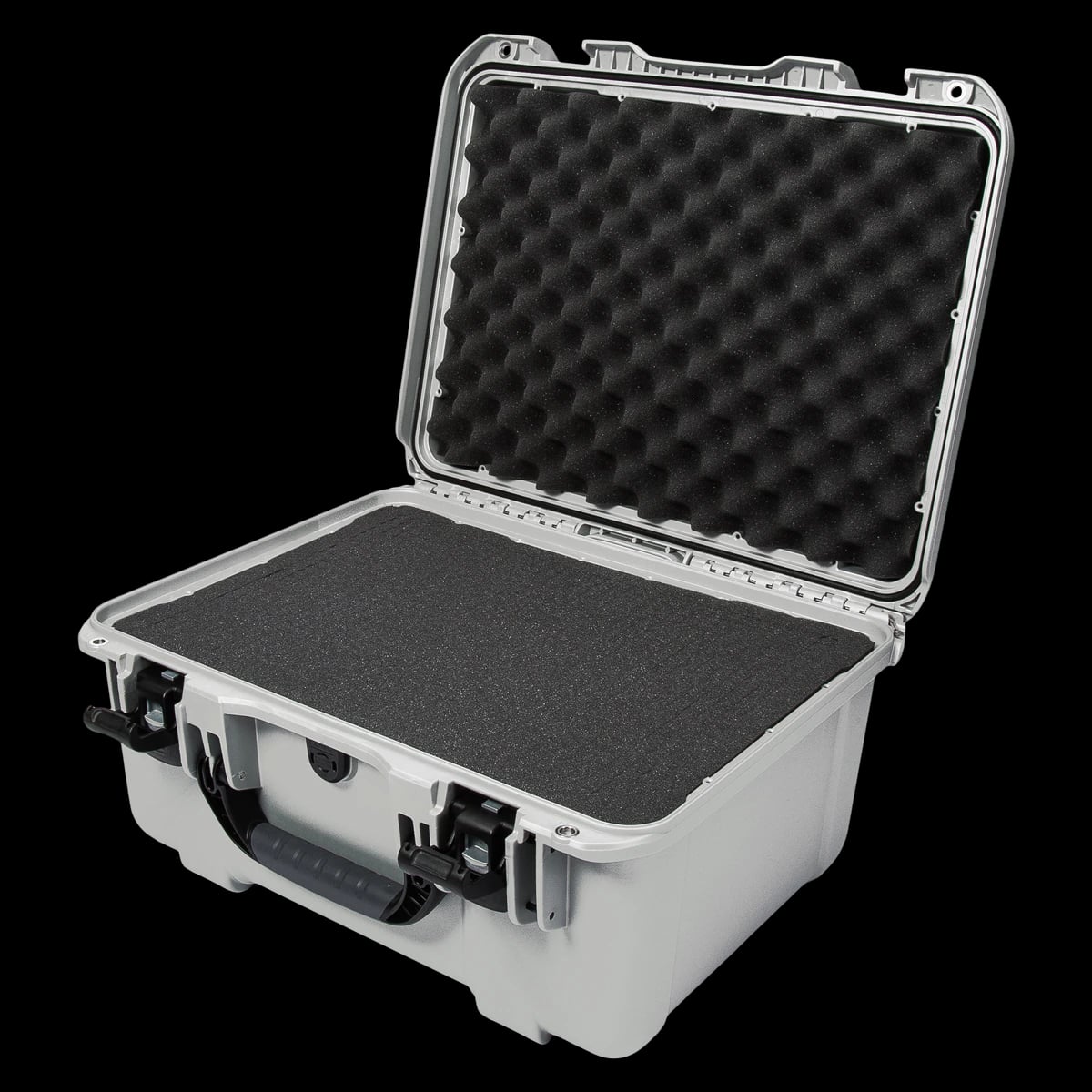 Nanuk 933 Waterproof Hard Case with Foam Insert, Silver