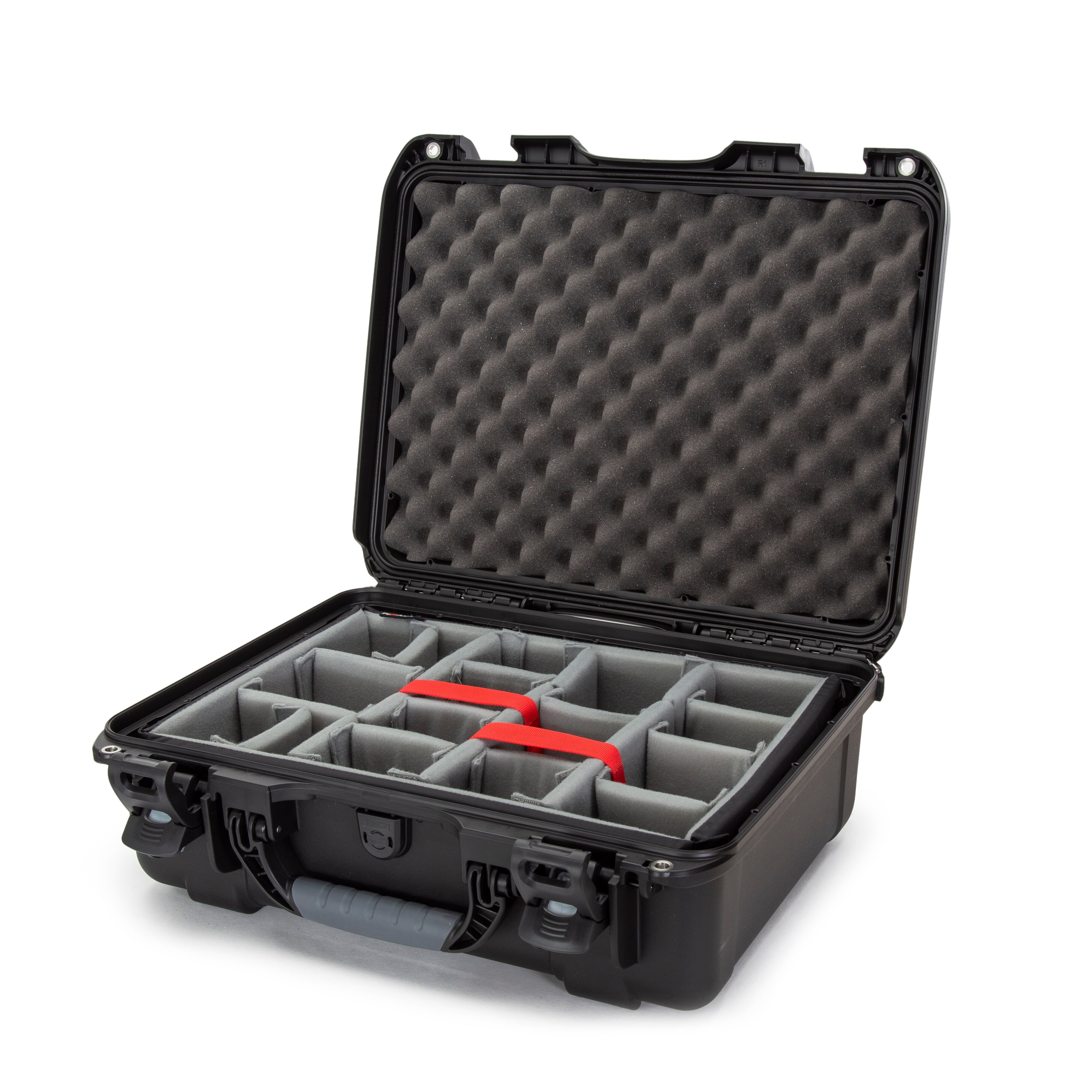 Nanuk 930 Waterproof Hard Case with Padded Divider, Black
