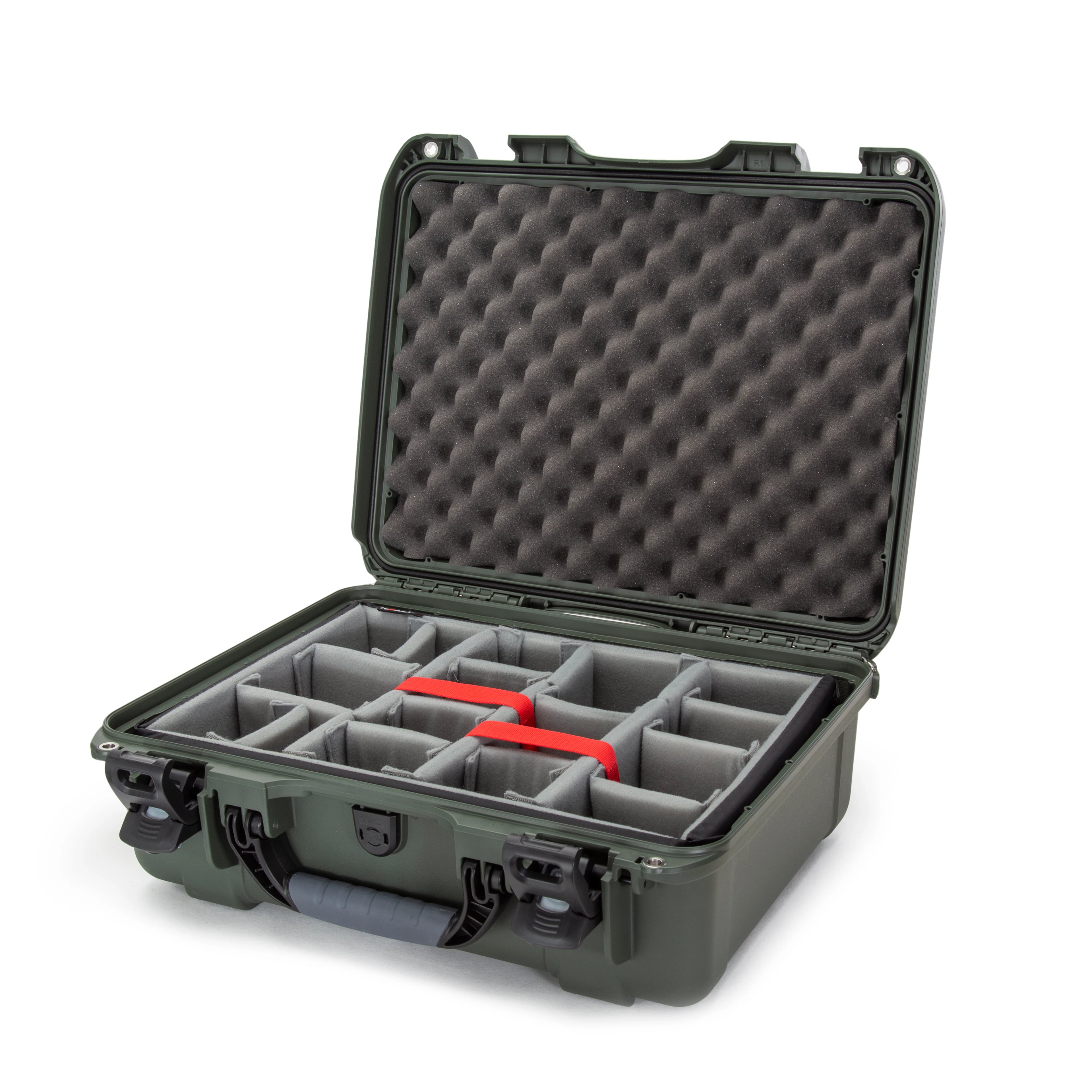 Nanuk 930 Large Case with Padded Divider, Olive