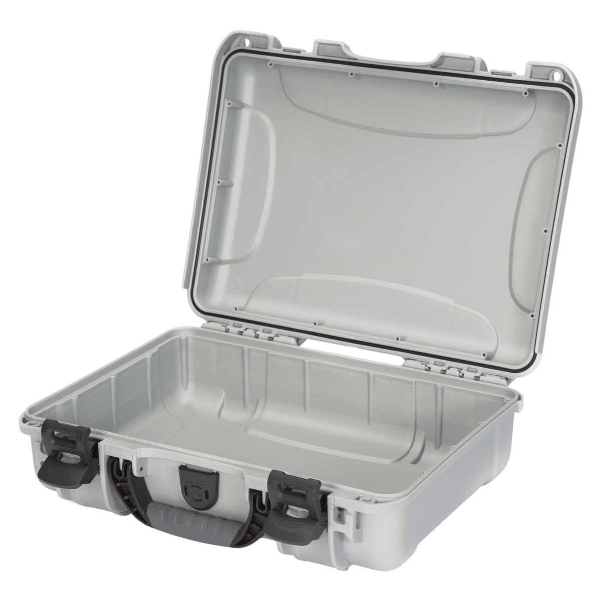 Nanuk 910 Small Protective Case, Empty, Silver