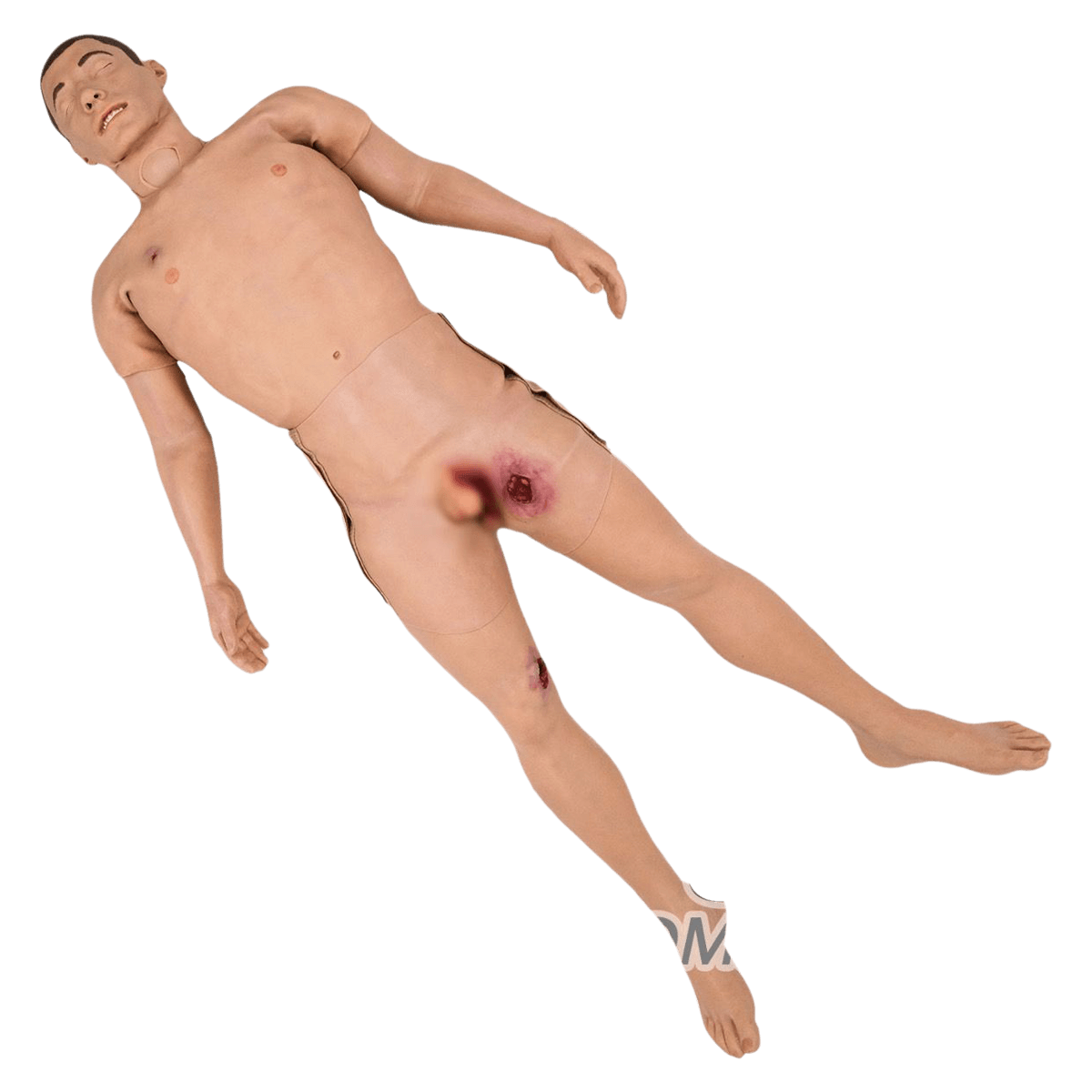 TOMManikin GSW Training Trauma Manikin, Male Adult, 165 lb, Each