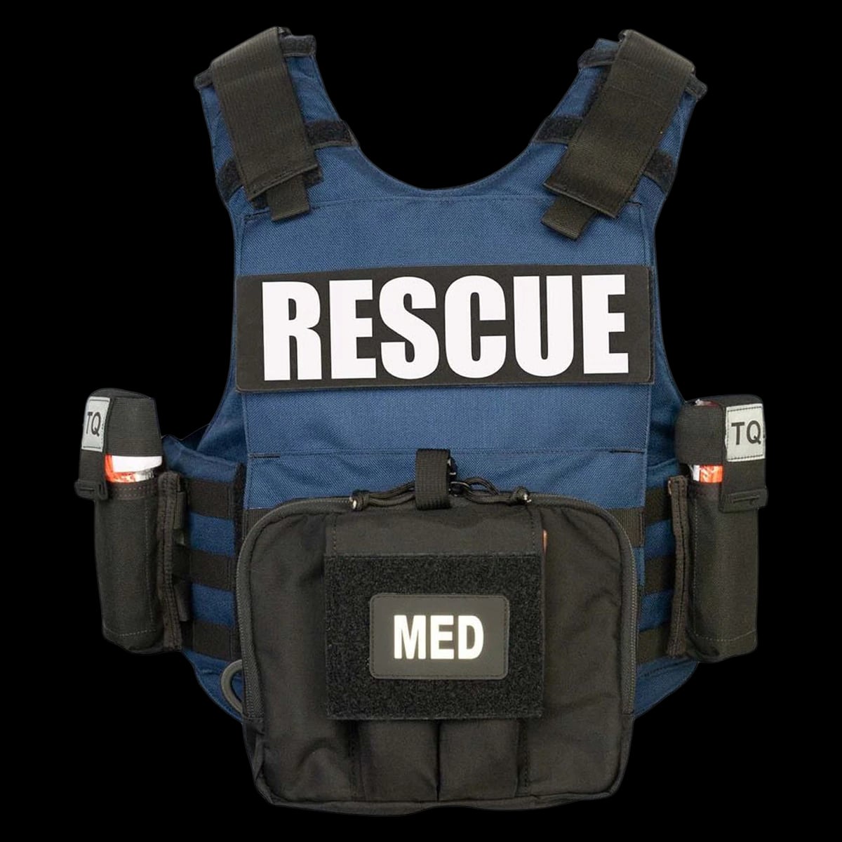 North American Rescue (NAR) Ballistic Vest, Navy