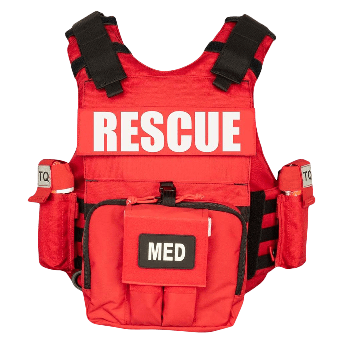 North American Rescue (NAR) Ballistic Vest, Red
