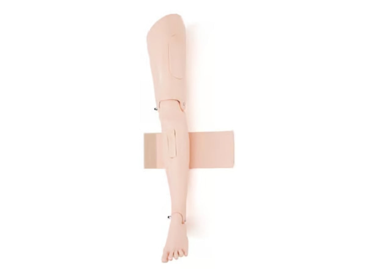 Laerdal Adult Left Leg Intramuscular Injection Trainer with Intraosseous (IO) Access