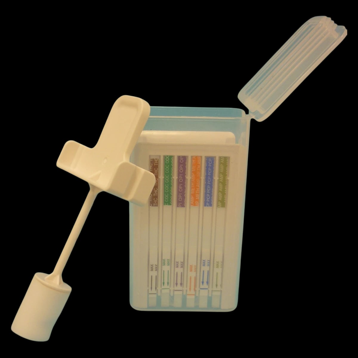 Hemosure Oral Cube Oral Fluid Test, 11 Panel with Alcohol/Saliva Indicator, 25 Oral Cubes per Box