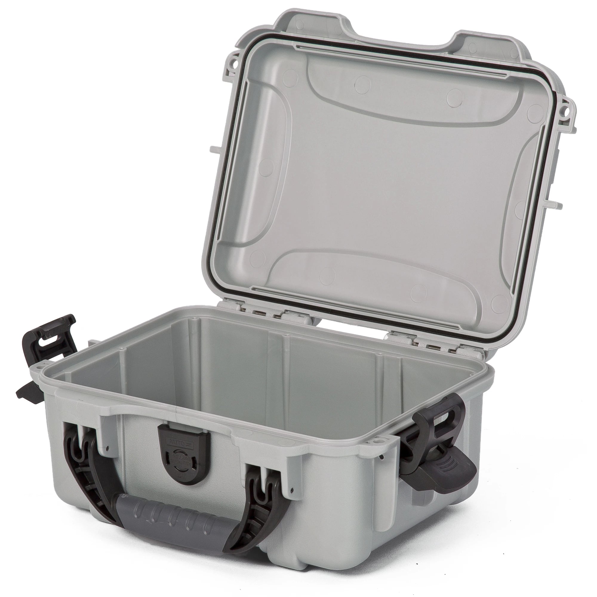 Nanuk 904 Waterproof Case, Silver, 3.1L, Empty