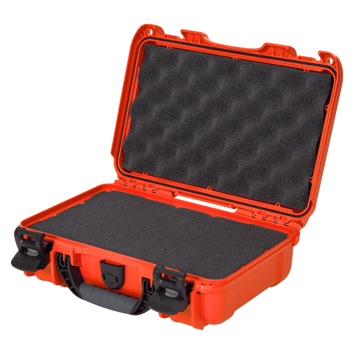 Nanuk 909 Waterproof Case with Foam, Orange, 12.6 x 9 x 4.4 inches