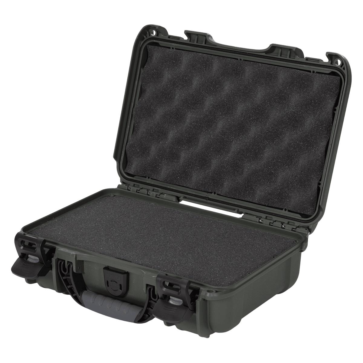 Nanuk 909 Waterproof Case with Foam, Olive, 12.6 x 9 x 4.4 inches