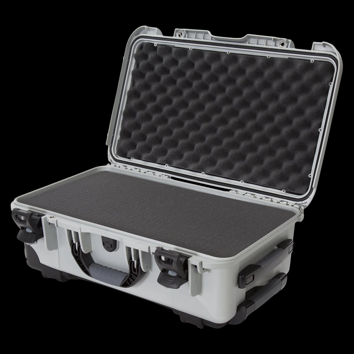 Nanuk 935 Waterproof Case with Foam, Silver, 22x14x9"