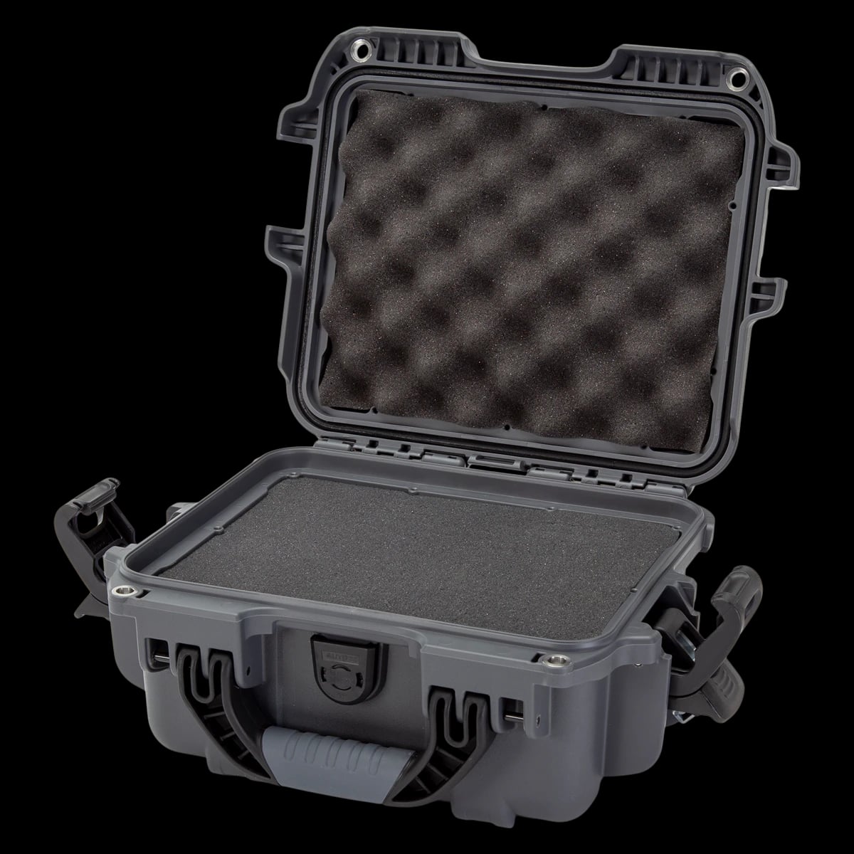 Nanuk 905 Waterproof Case with Foam, Graphite, 12.5 x 10.1 x 6 in