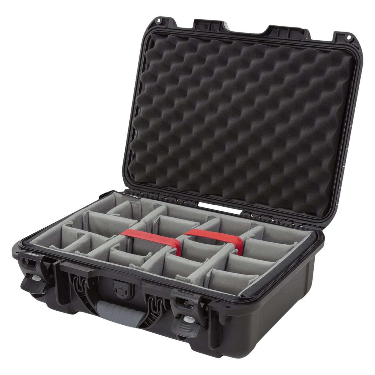 Nanuk 925 Waterproof Hard Case with Padded Divider, Black, 18.7 x 14.8 x 7 in