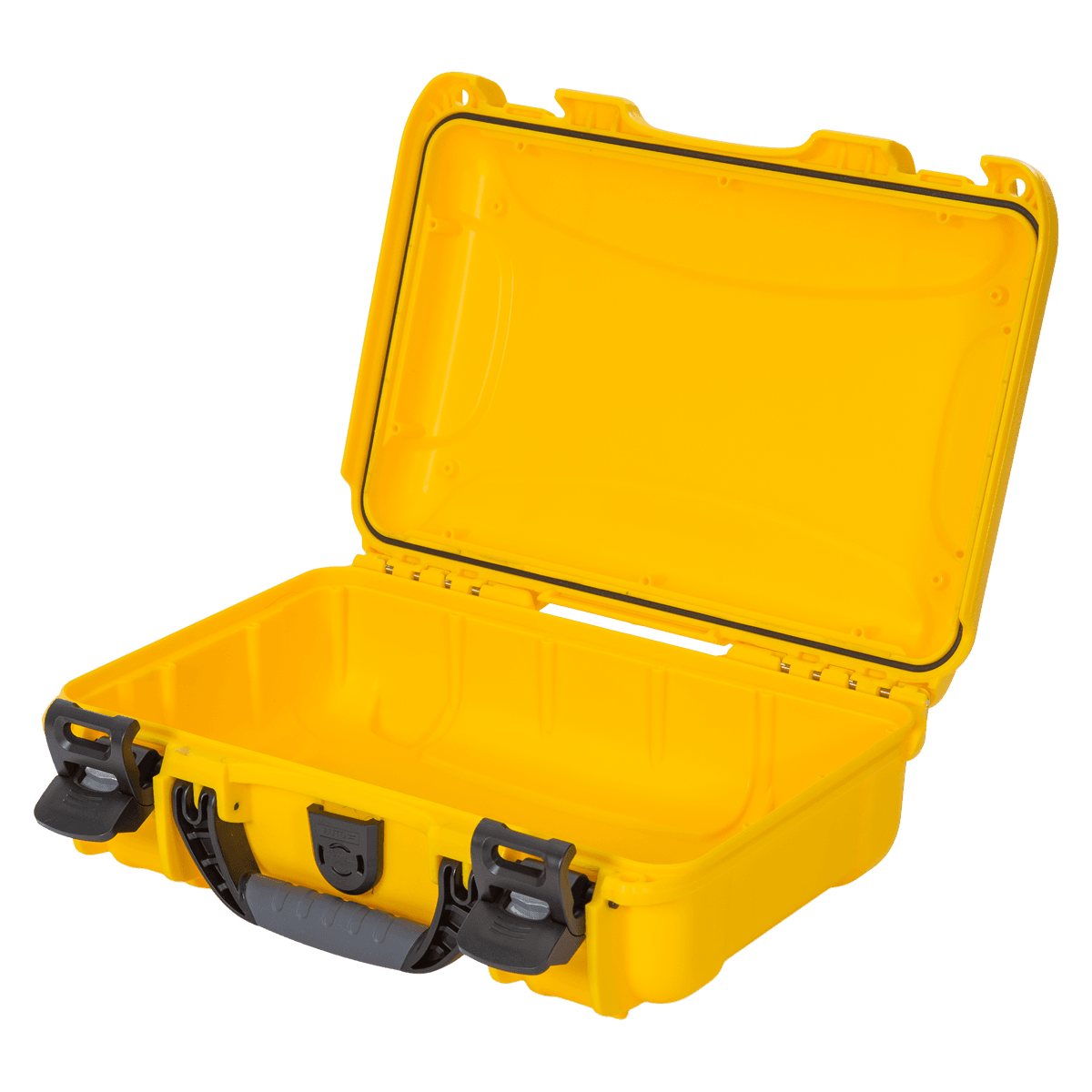 Nanuk 909 Waterproof Case, Empty, Yellow, 12.6 x 9 x 4.4 in