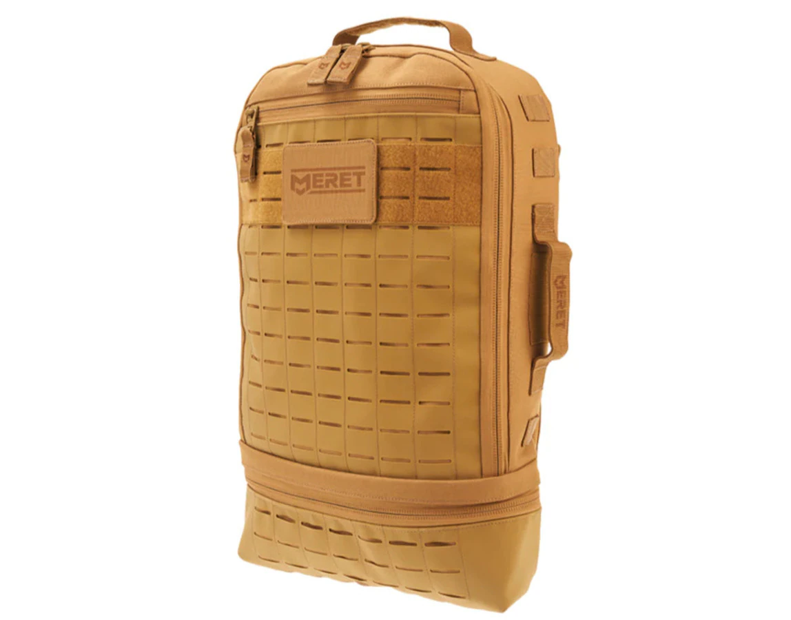 SAVIOR7 PRO Combat Trauma Bag with BP and Modules, 21.5x13.5x4.75", Tan