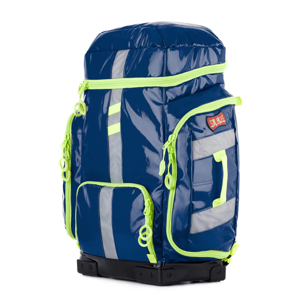 StatPacks G3 Clinician EMS Airway Bag with Airway and IV Supplies, Medium, Blue