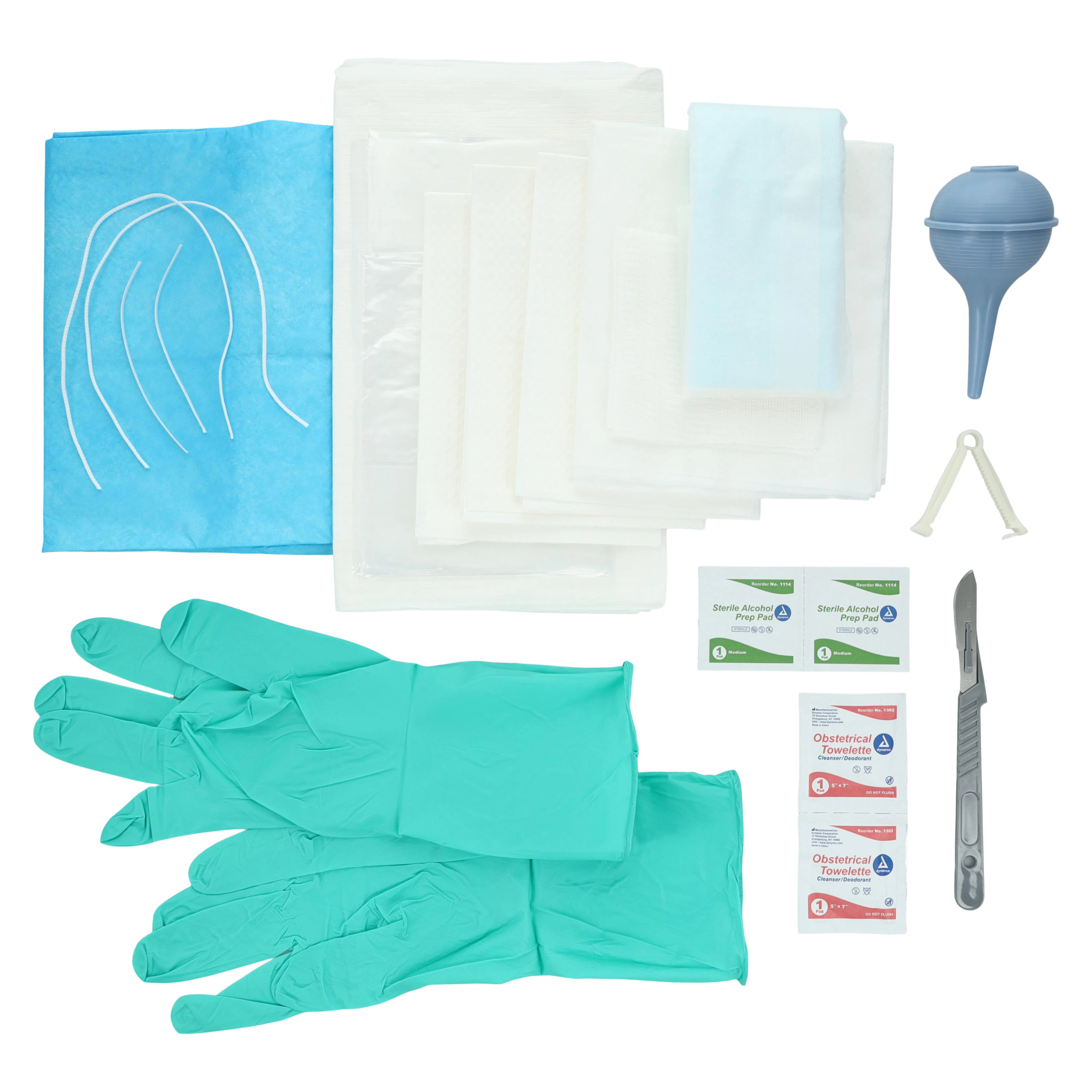 Dynarex Obstetrical Kit with Scalpel
