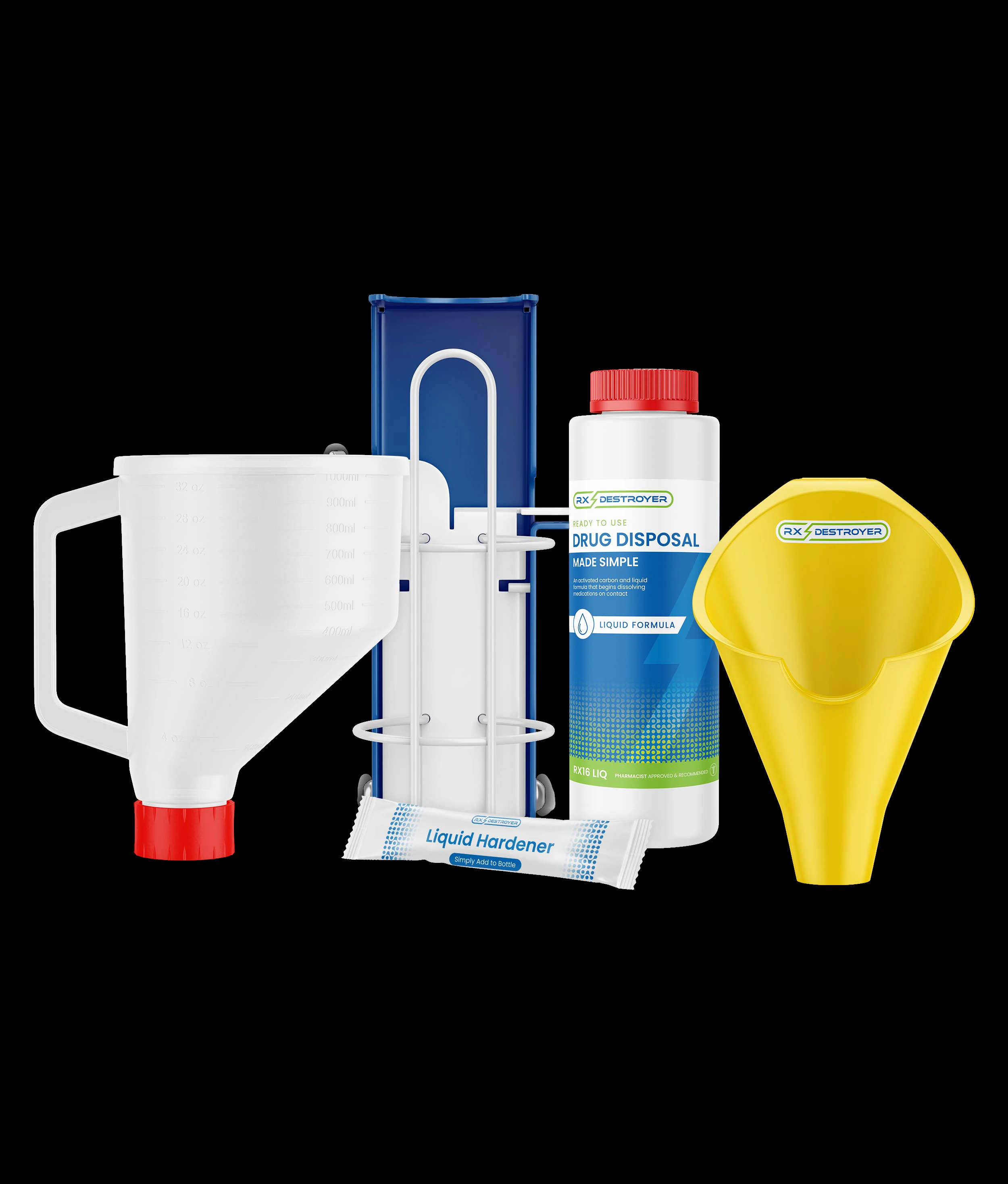 Rx Destroyer Liquid Starter Kit, 16 oz Bottle, Each