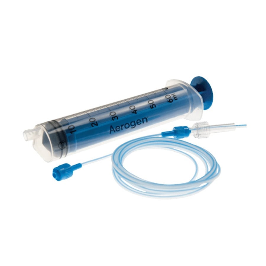 Aerogen Solo Nebulizer Tube Kit, Clear/Blue, Single Patient Use, 5/Package