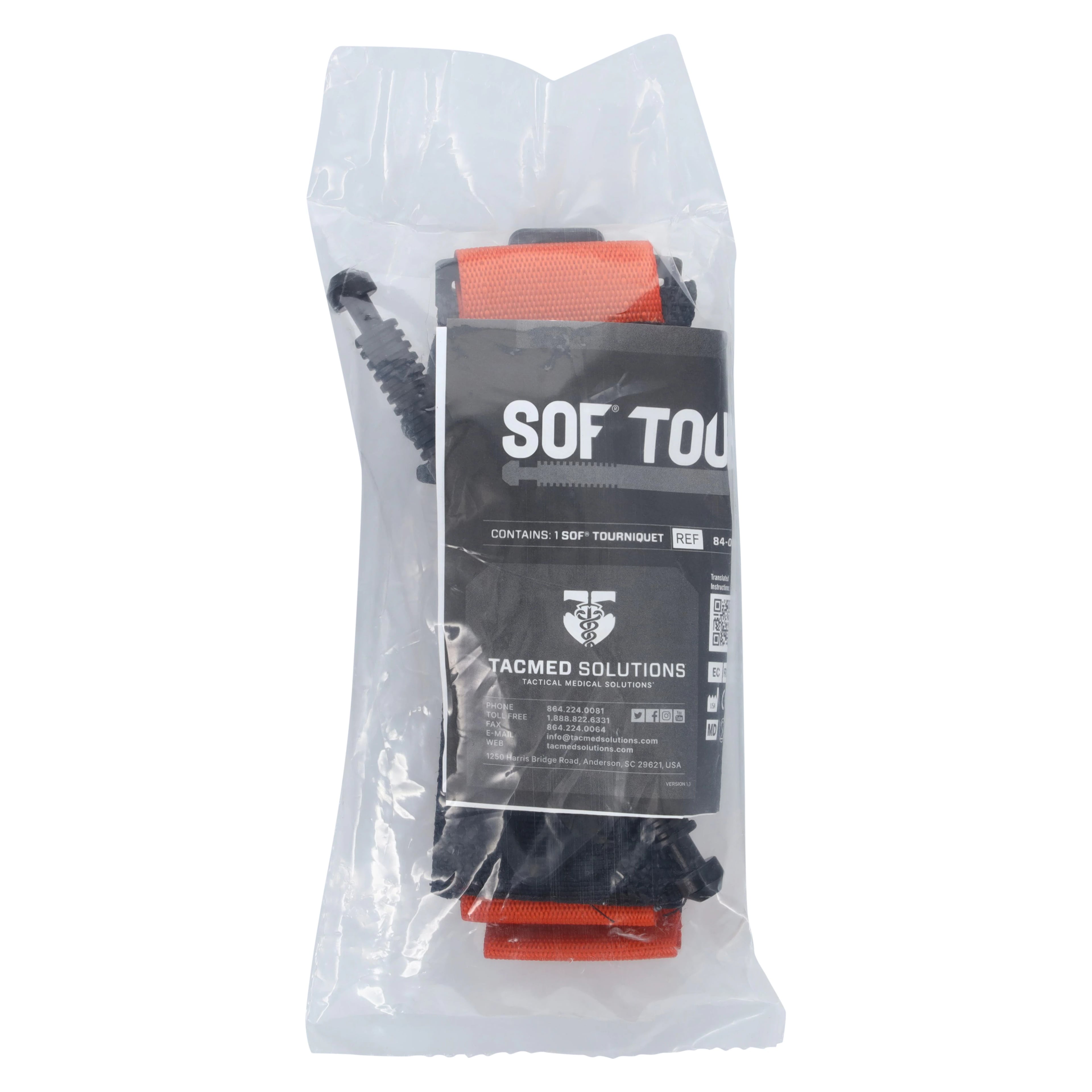 SOF Tactical Tourniquet, Orange (Tactical Medical Solutions)