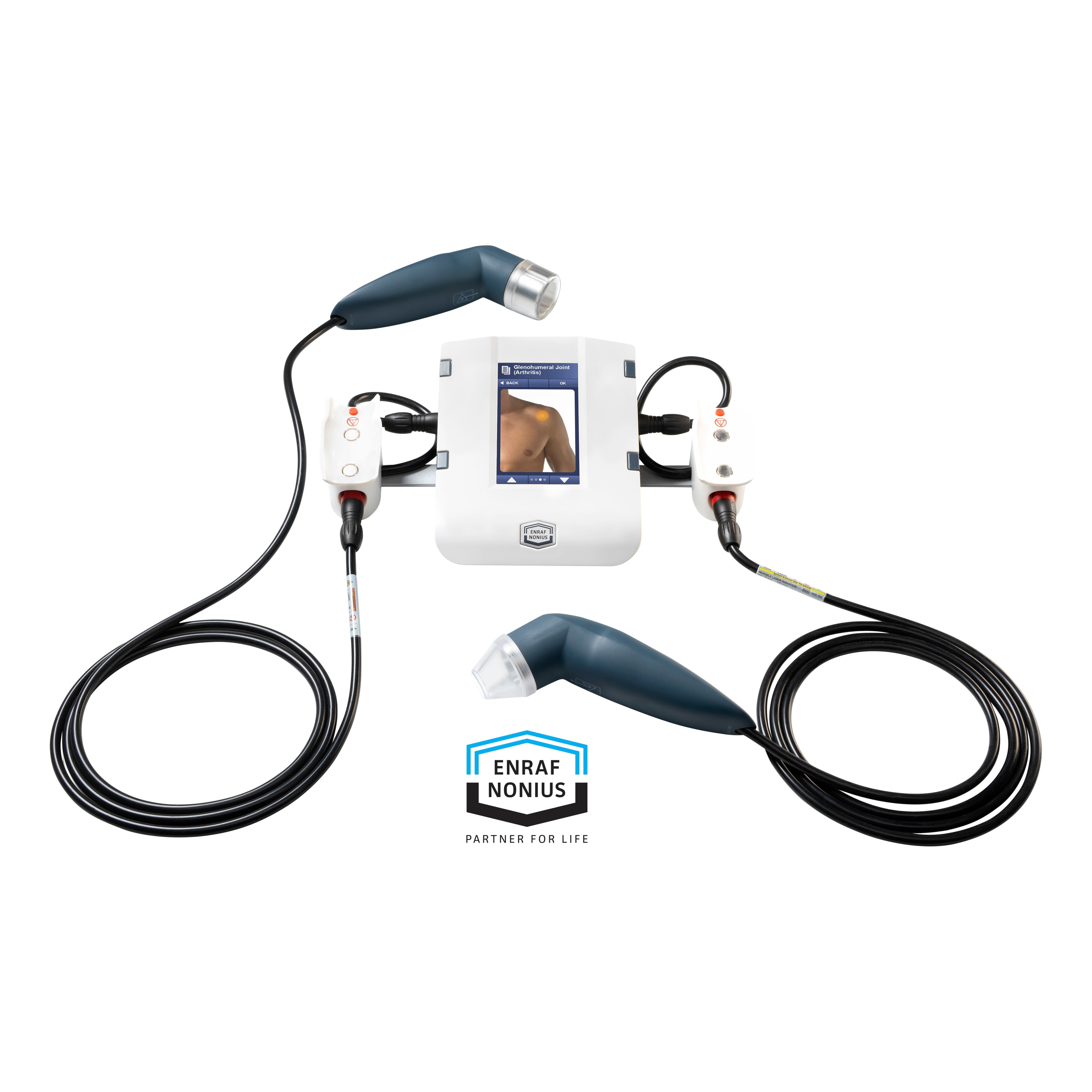 Enraf-Nonius Endolaser 120 Laser Therapy System with Two Handpieces
