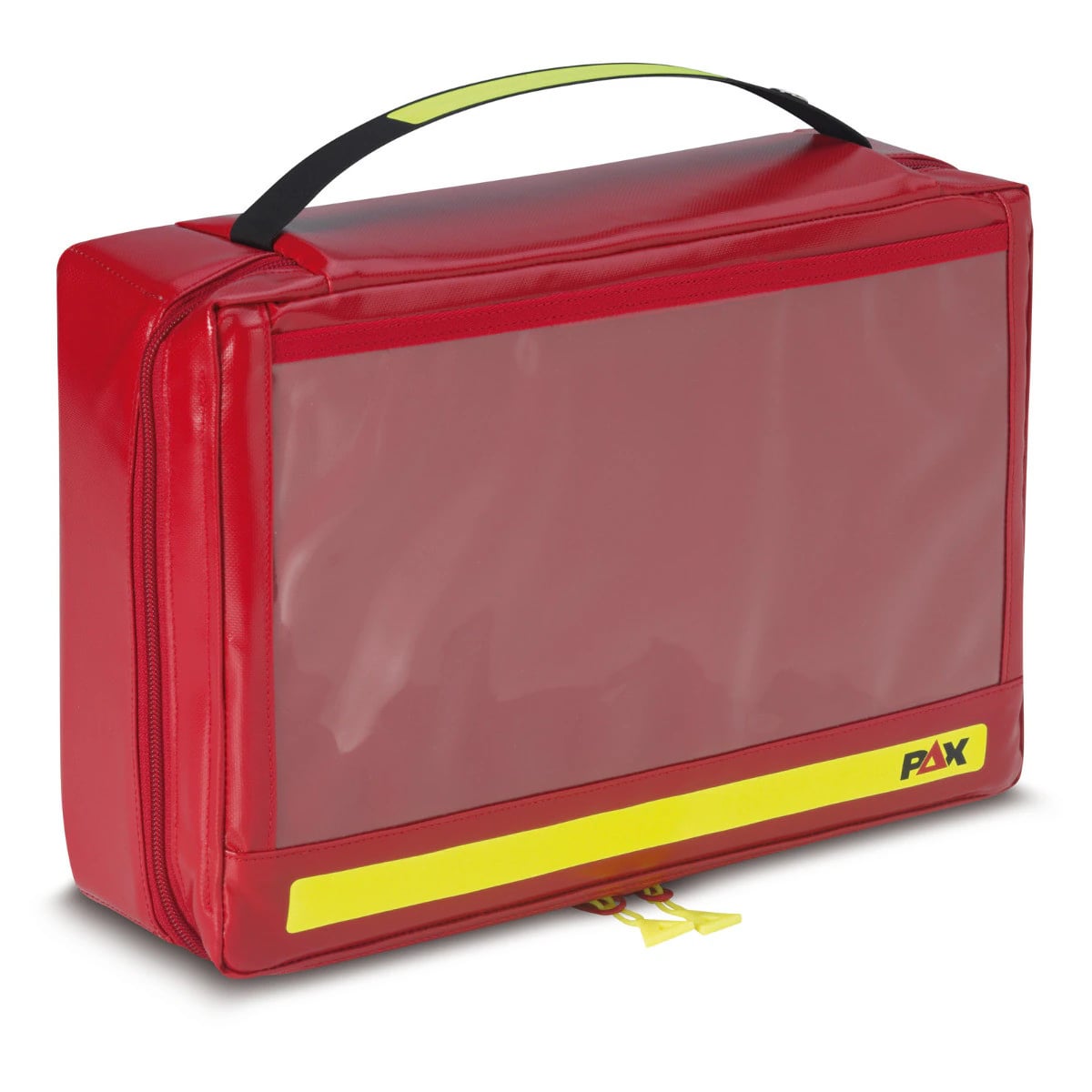 Pax USA Intubation Bag XL, Red, Zipper Closure