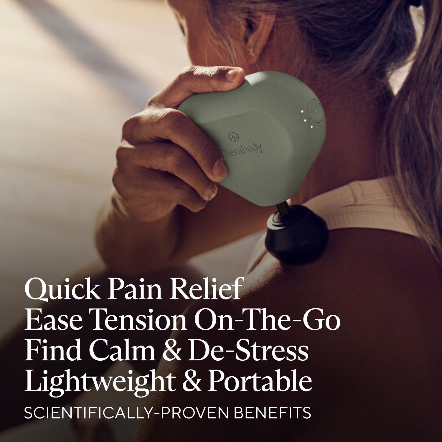 Theragun Mini Massage Gun, Alpine Green