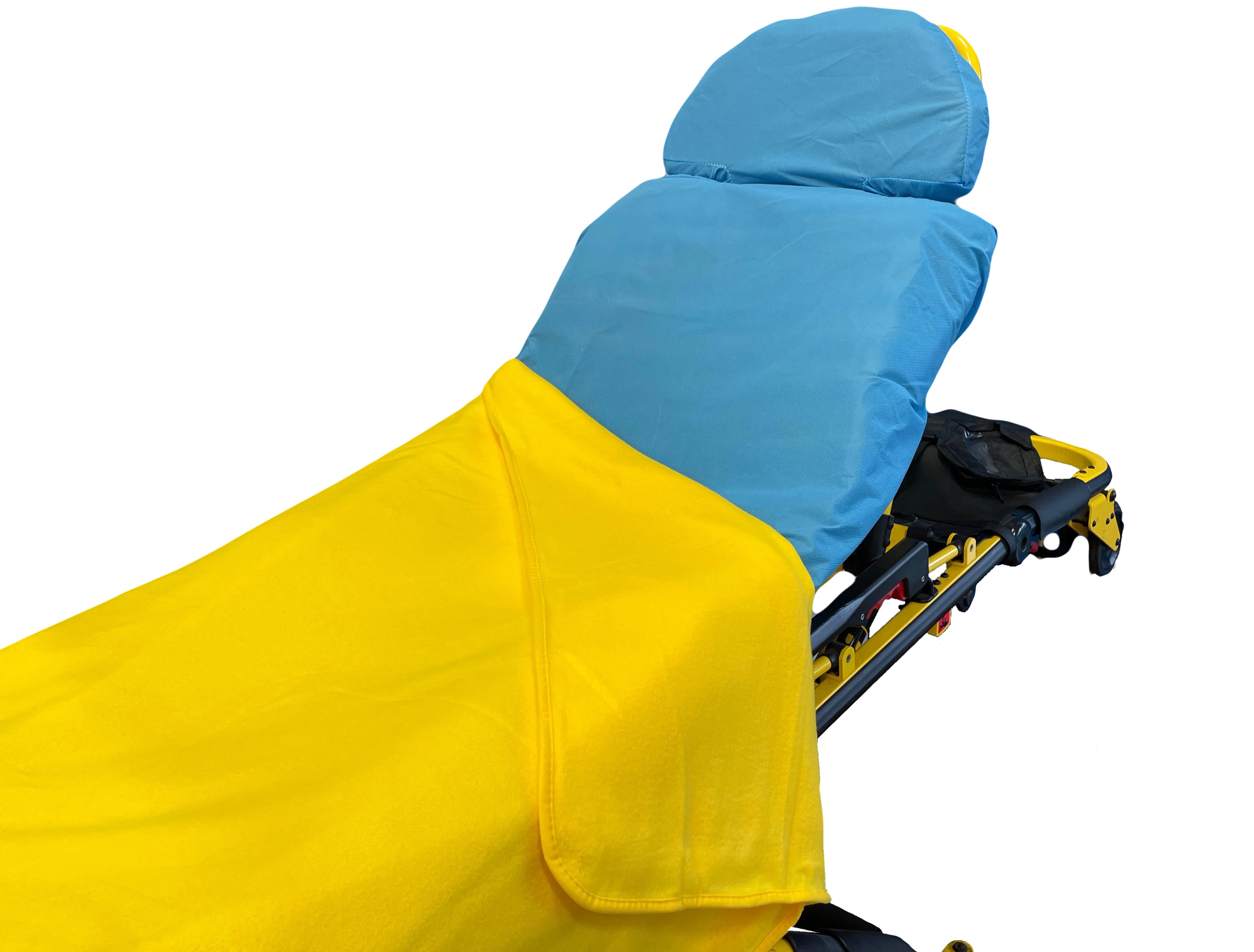 Taylor Healthcare Products Lightweight Fleece Blanket, Yellow, 50" x 80"
