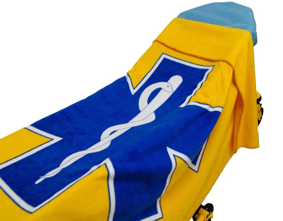 Fleece Blanket SoL Gold, Yellow, 60x90 inches