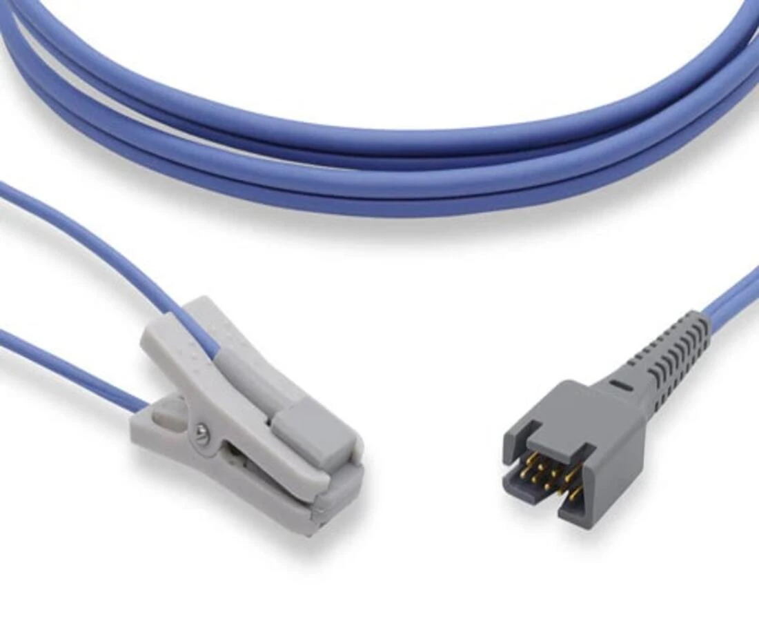 Adult Earclip SpO2 Sensor for Masimo, Compatible, Each