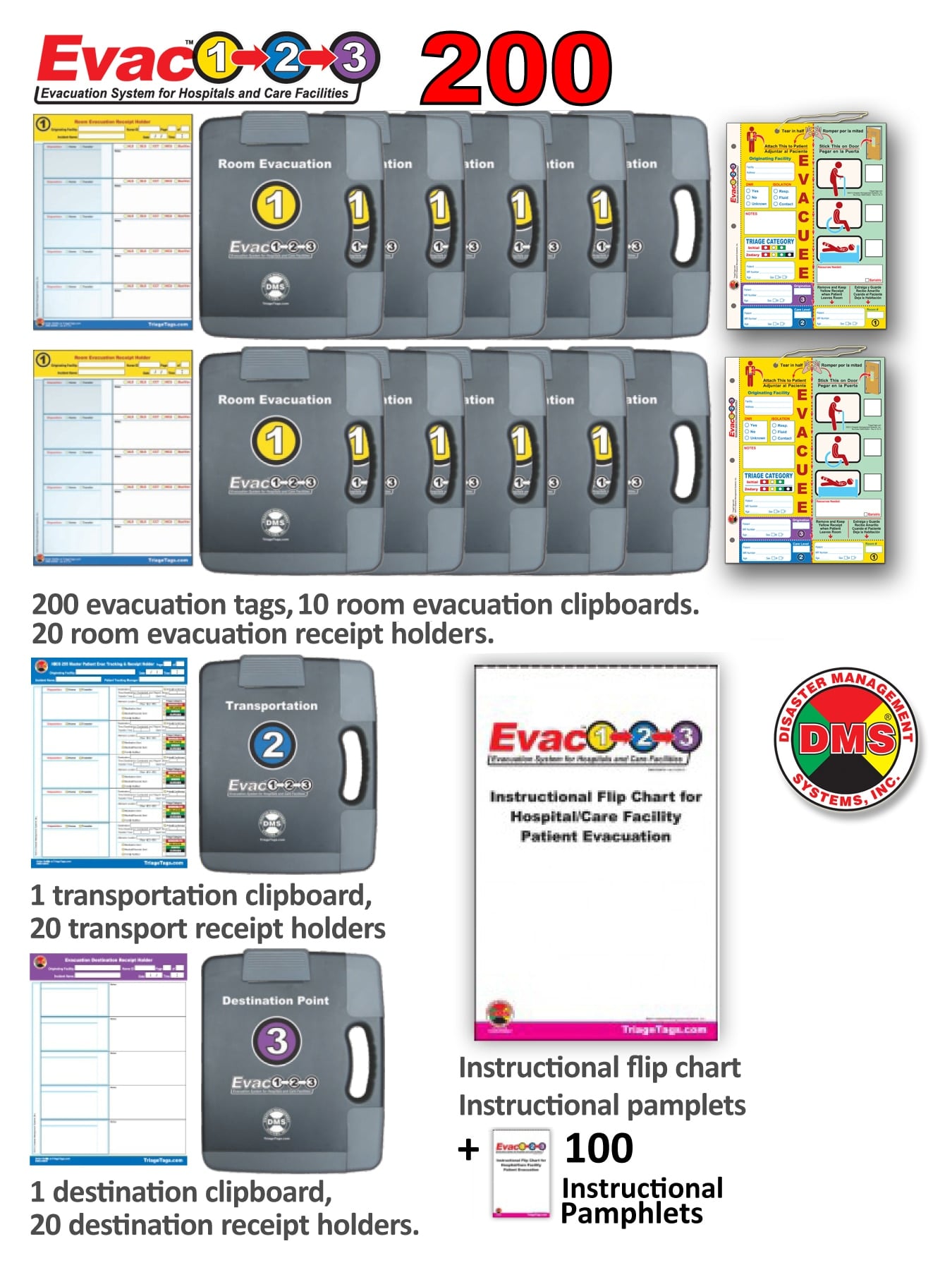 Disaster Management Evac123 Large Evac Pack