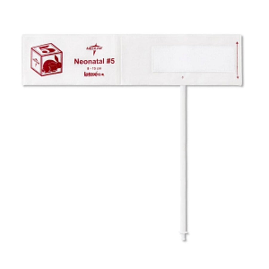 Medline BP Cuff Neo 1-Tube Disp, Latex-Free, 10/Bag
