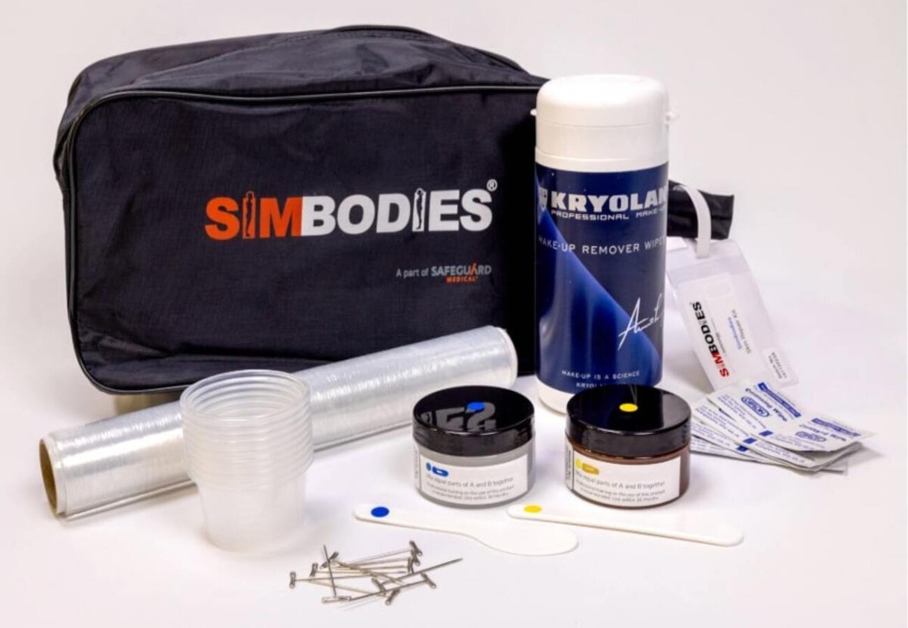 Safeguard SimBodies Skin Repair Kit, Tan