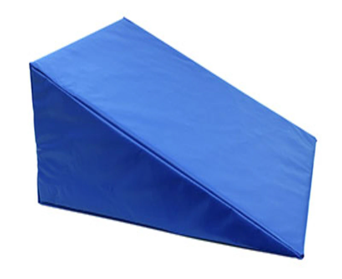 CanDo Positioning/Vestibular Wedge with Vinyl Cover, Firm, 24x28x10"
