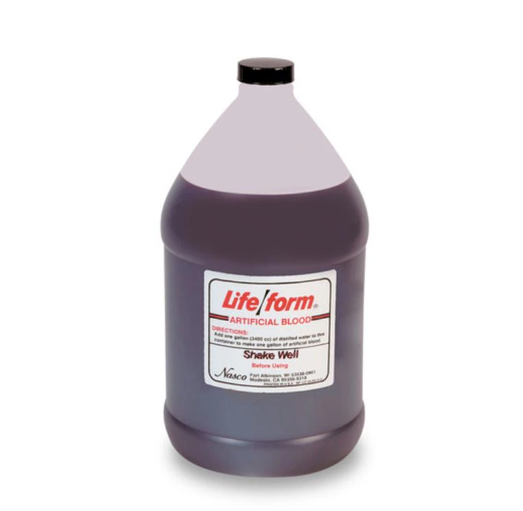 Life/form Venous Blood Simulated Blood for Training, 1 Gallon, LF01001U