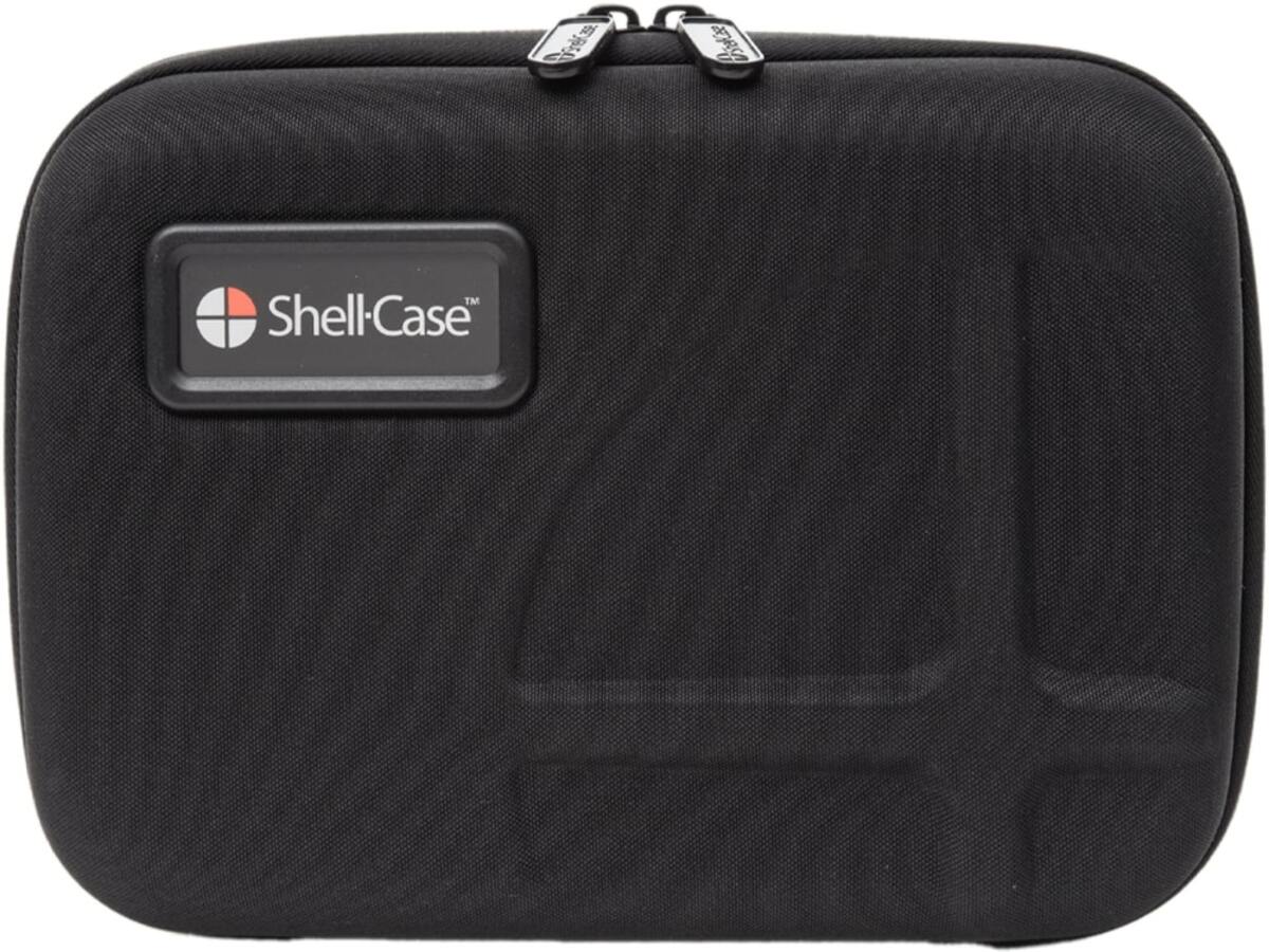 Shell Case Designs Hybrid 315 Case with Foam, 10.2 x 7.4 x 3.9 in, Black, Zipper Closure with Carry Handle