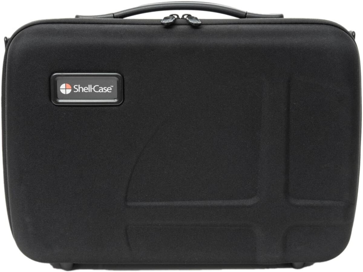 Shell Case Designs Hybrid 335 Case with Foam, 15.9 x 12.2 x 5.3 in, Black, Zipper Closure with Carry Handle