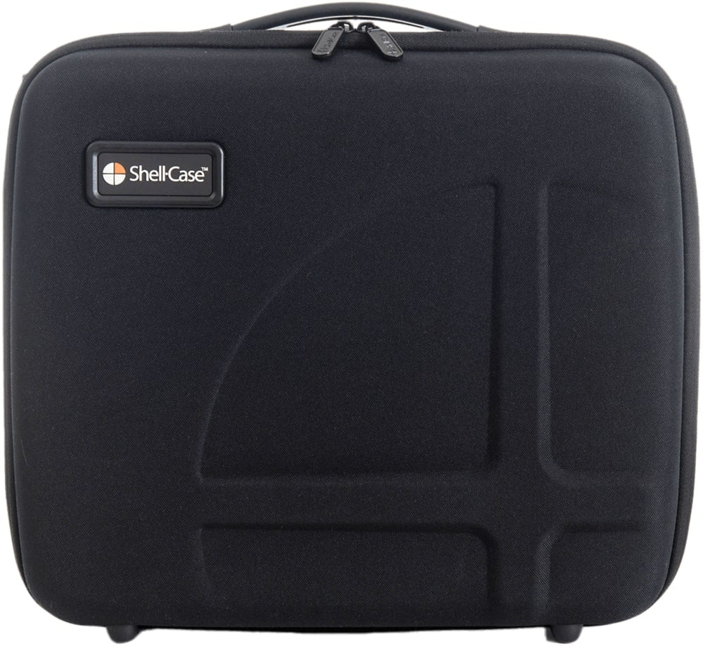 Shell Case Designs Model 340 Hybrid Case, Empty, Black, 16 x 13.9 x 6.3 in, Zipper Closure with Carry Handle