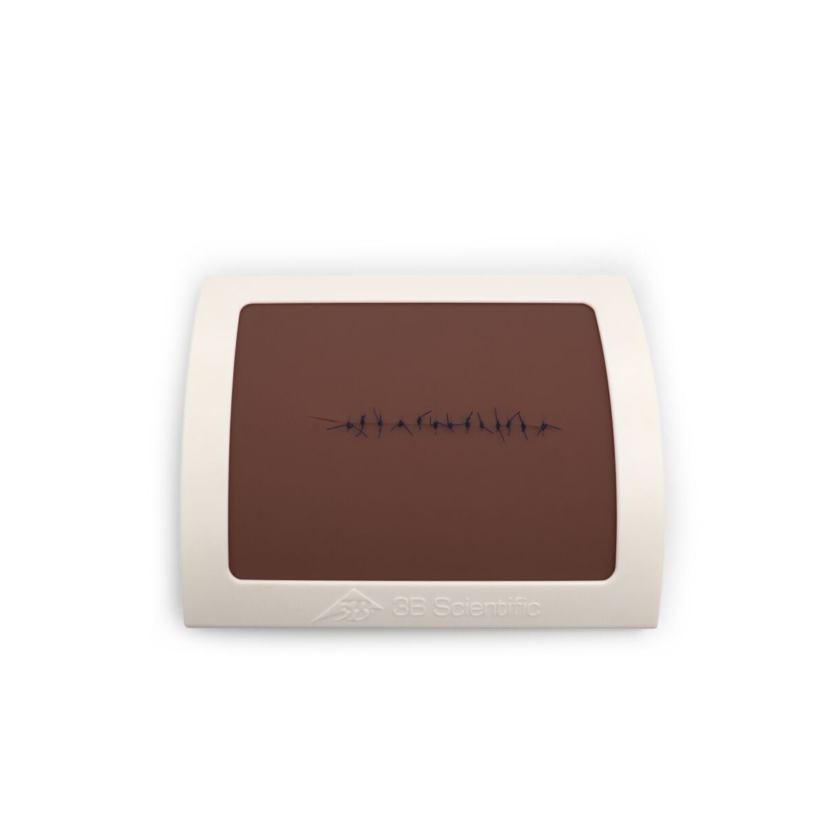 Skin Suture Trainer, Dark Skin (2 Suture Pads + 1 Housing Base), American 3B Scientific
