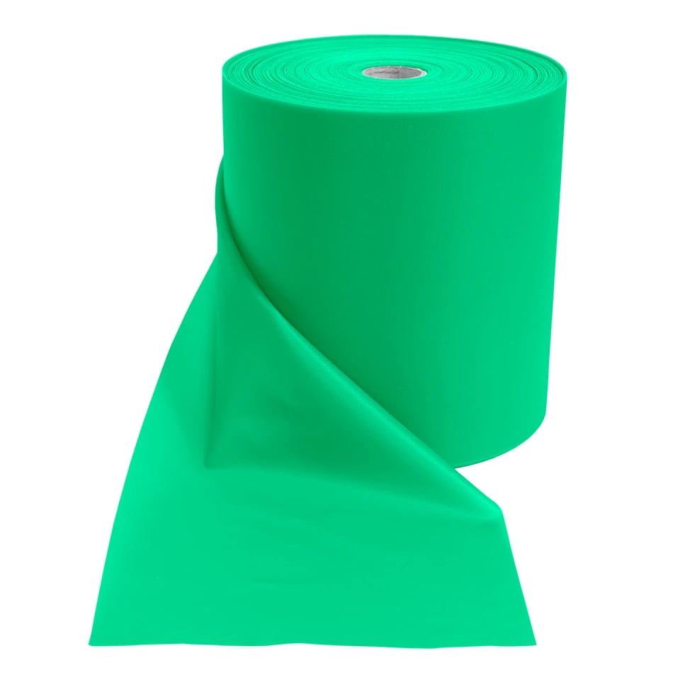 Mueller Sports Medicine Sup-R Band Resistance Training Band, Green, Medium, 50 yd Roll
