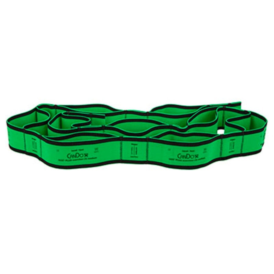 CanDo Thera-Band Exerciser, Green, Medium Resistance, 6 ft