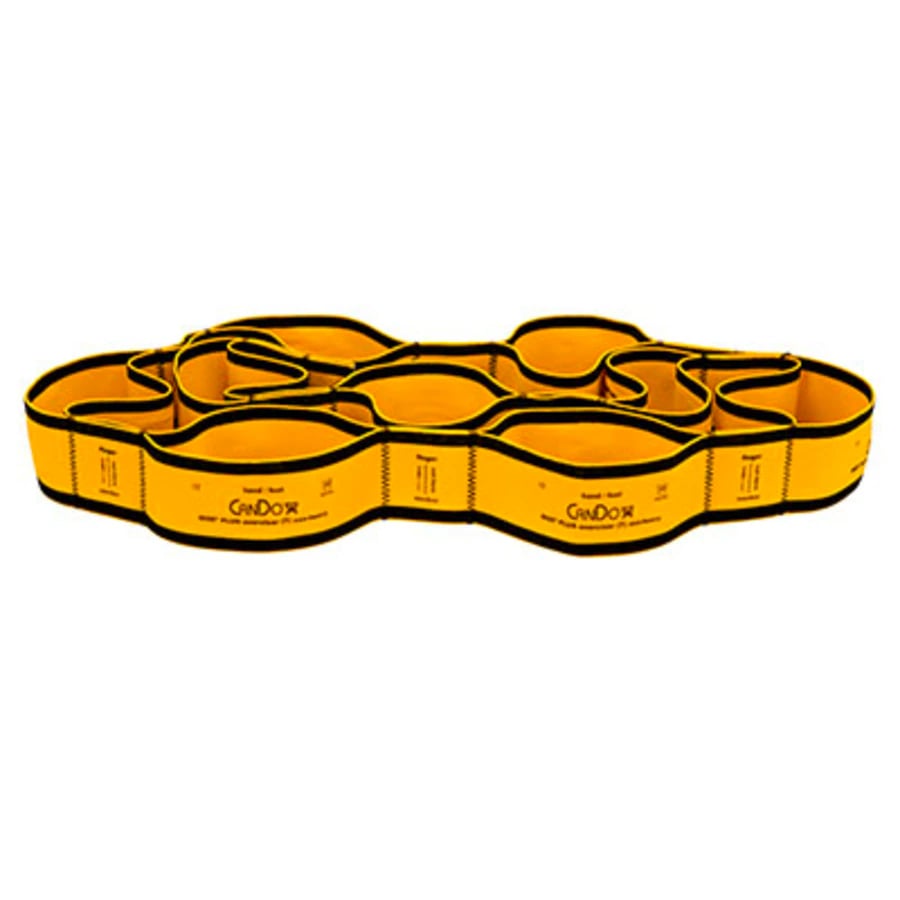 CanDo TheraBand Exerciser, 6 ft, Gold (XXX-Heavy)
