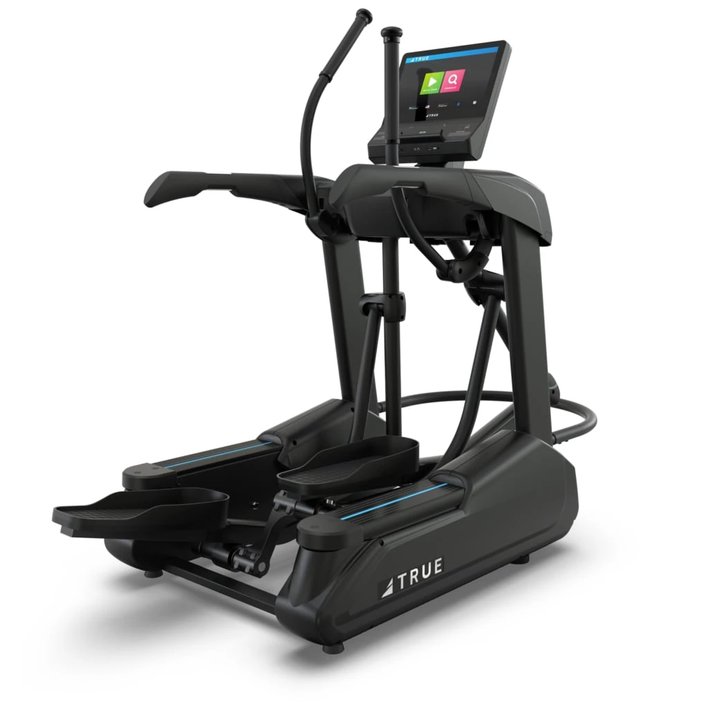 True Fitness Apex Elliptical, 400 lb Capacity with 10" Touchscreen (No Tuner)