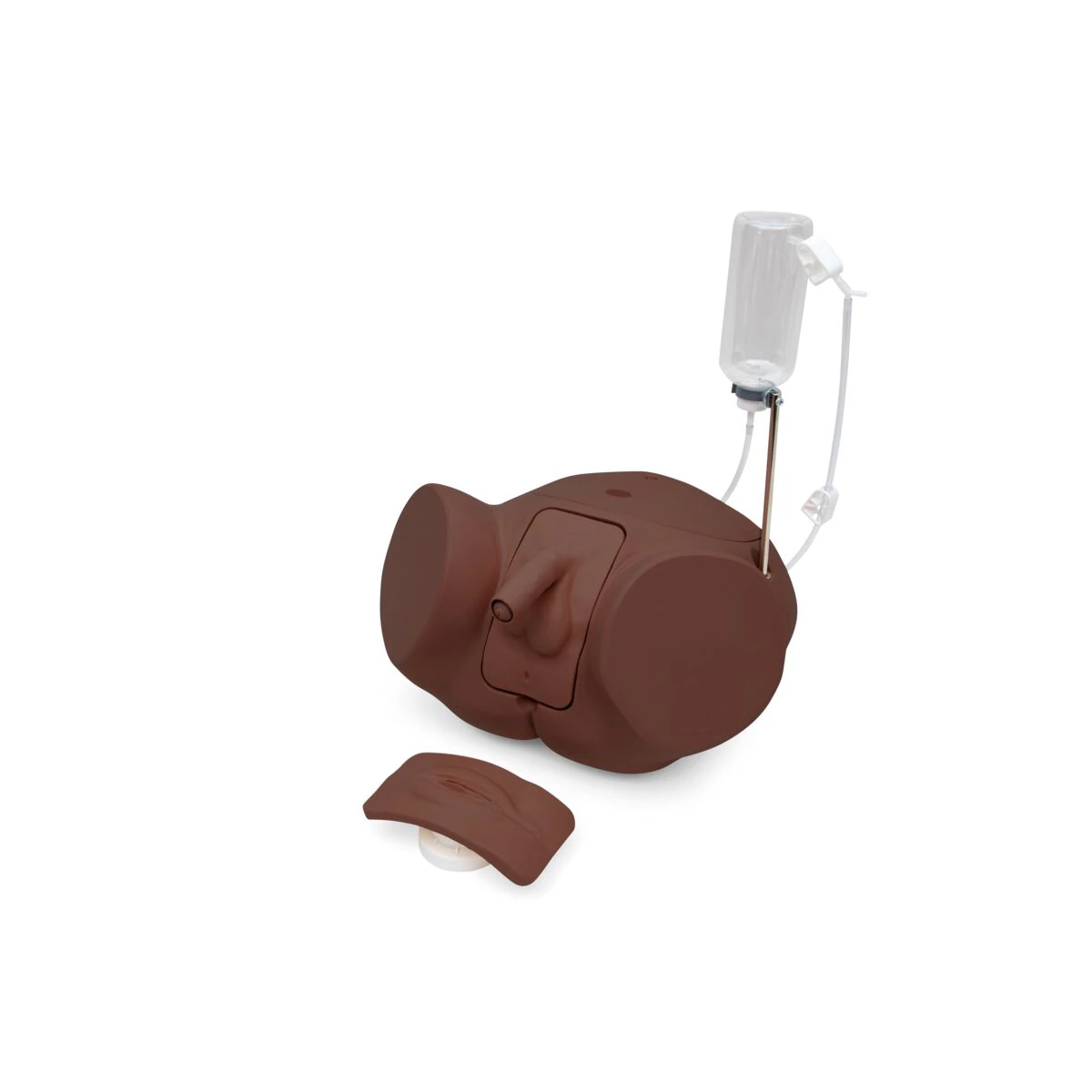 3B Scientific Catheterization Simulator Set, Male/Female, Dark Skin, with Carry Case