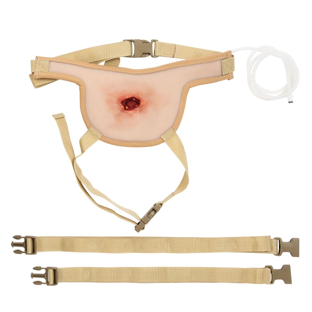 STOPS Medical Bleeding Control Trainer, Multi Junction Bleed Train, Medium Skin, Each