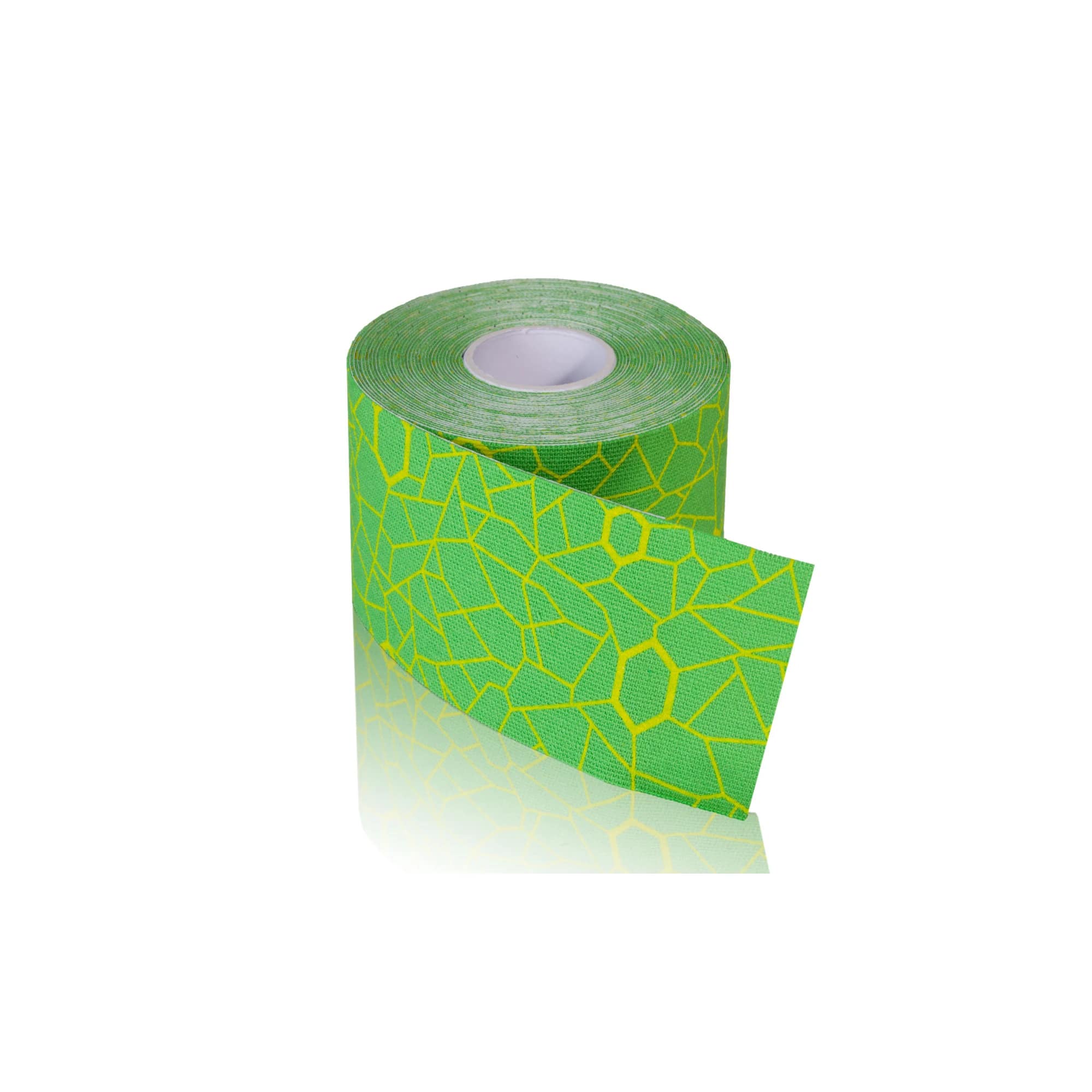 TheraBand Kinesiology Tape, 2" x 16.4 ft, Green/Yellow, Each