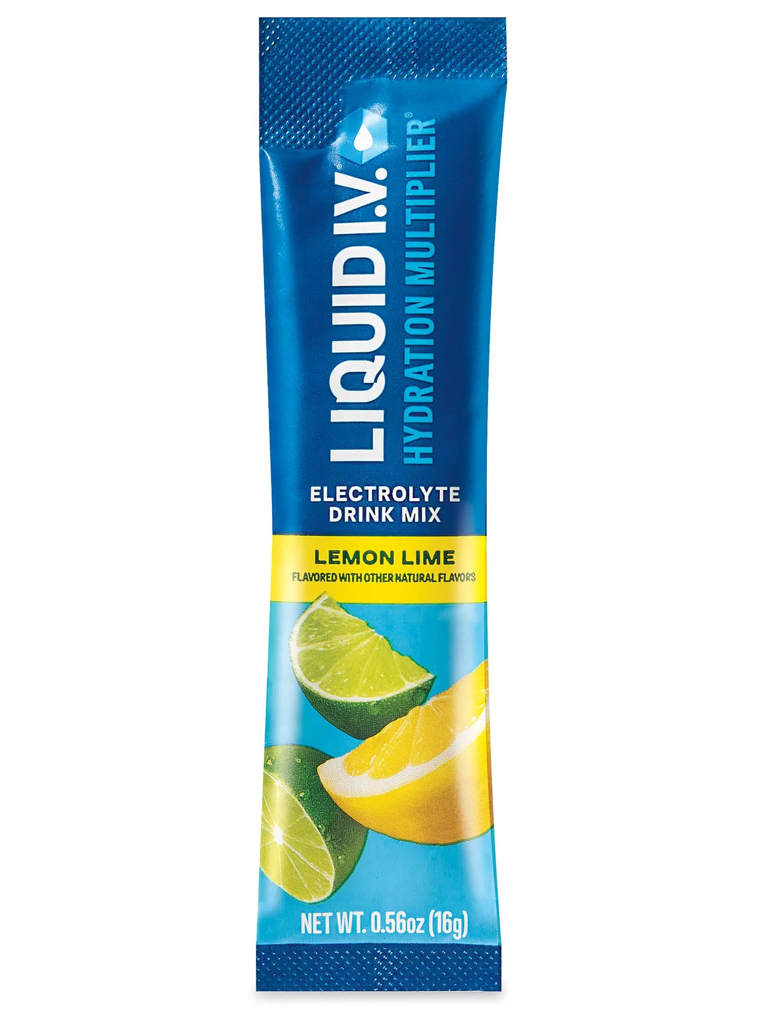 Liquid IV Hydration Multiplier Electrolyte Powder, Lemon Lime, Single-Use Packet, 1/Pk