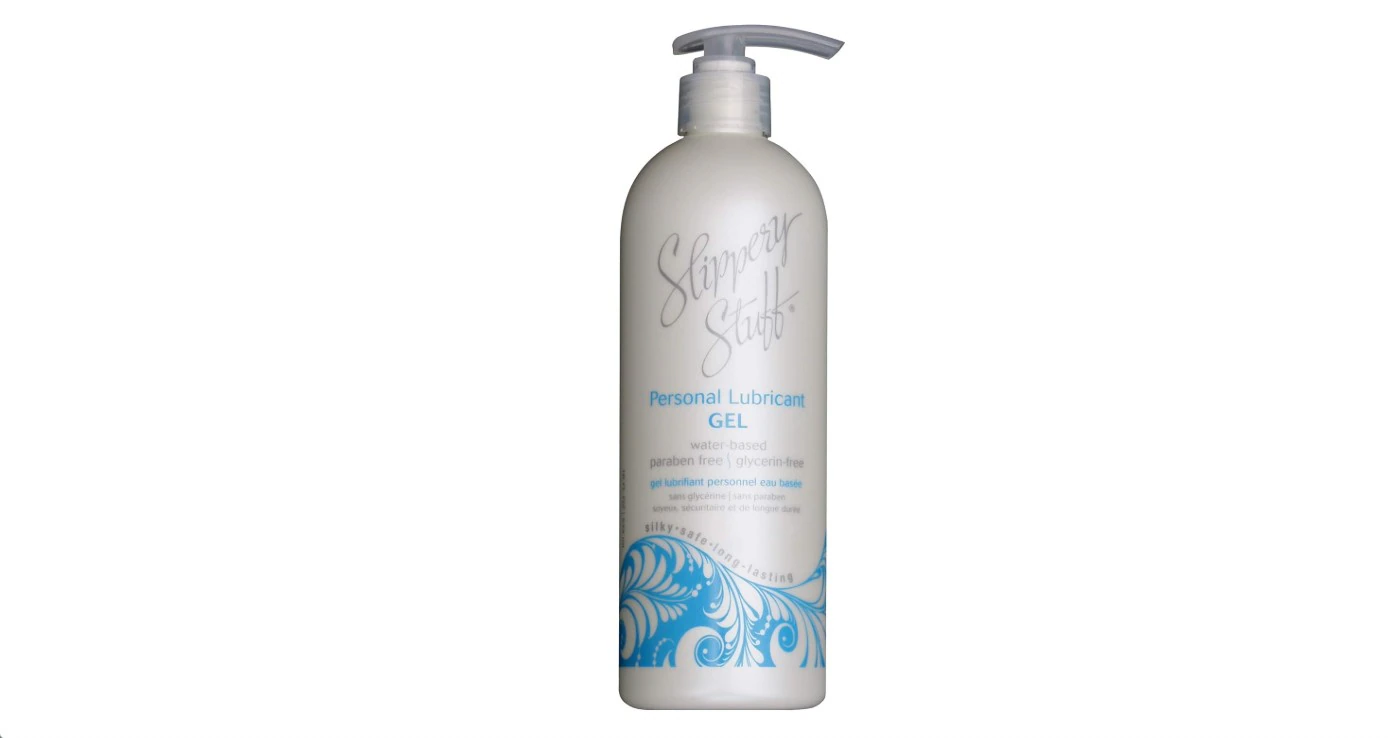 Slippery Stuff Personal Lubricant Gel, Glycerin Free, Fragrance Free, 16 oz Pump
